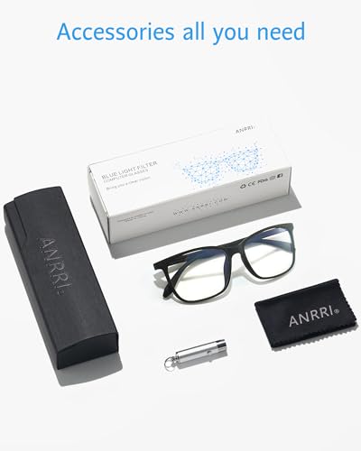 Black Lightweight Eyeglasses - Image 7